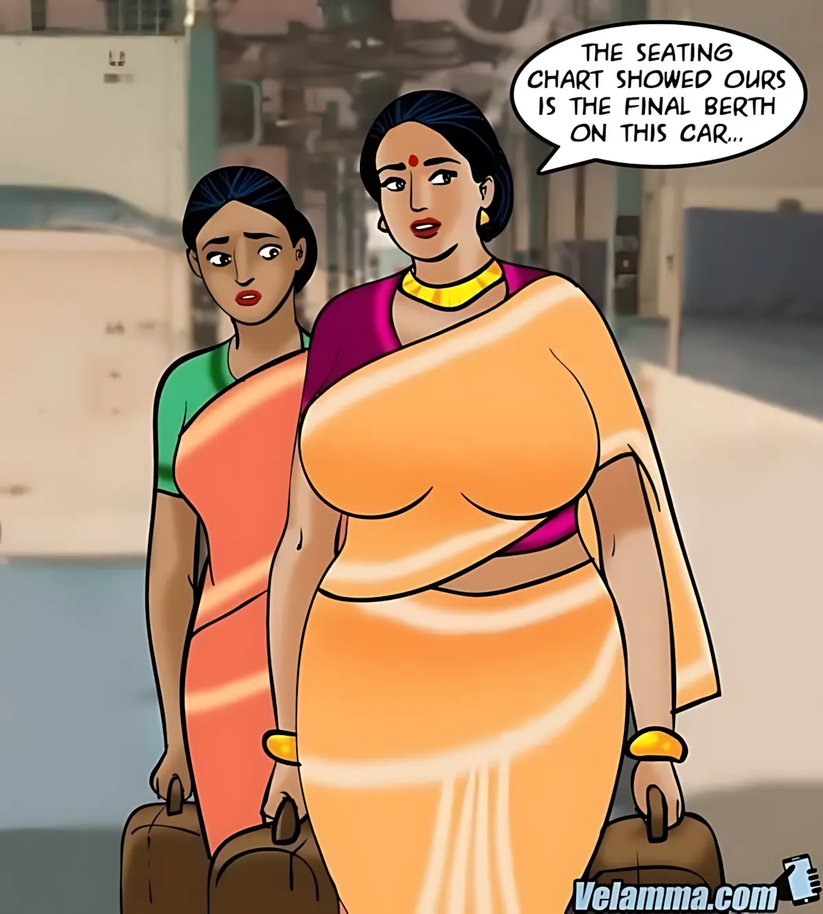 Velamma All Episodes Comics, 68 . Velamma - Episode 68 - Running A Train On Velamma, page 13 of 173