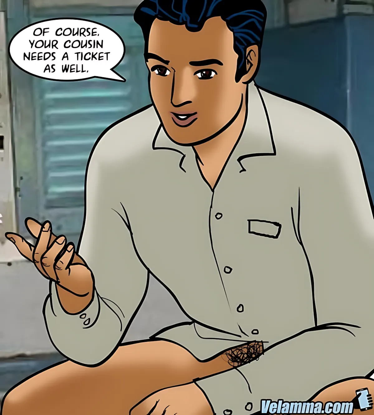 Velamma All Episodes Comics, 68 . Velamma - Episode 68 - Running A Train On Velamma, page 128 of 173