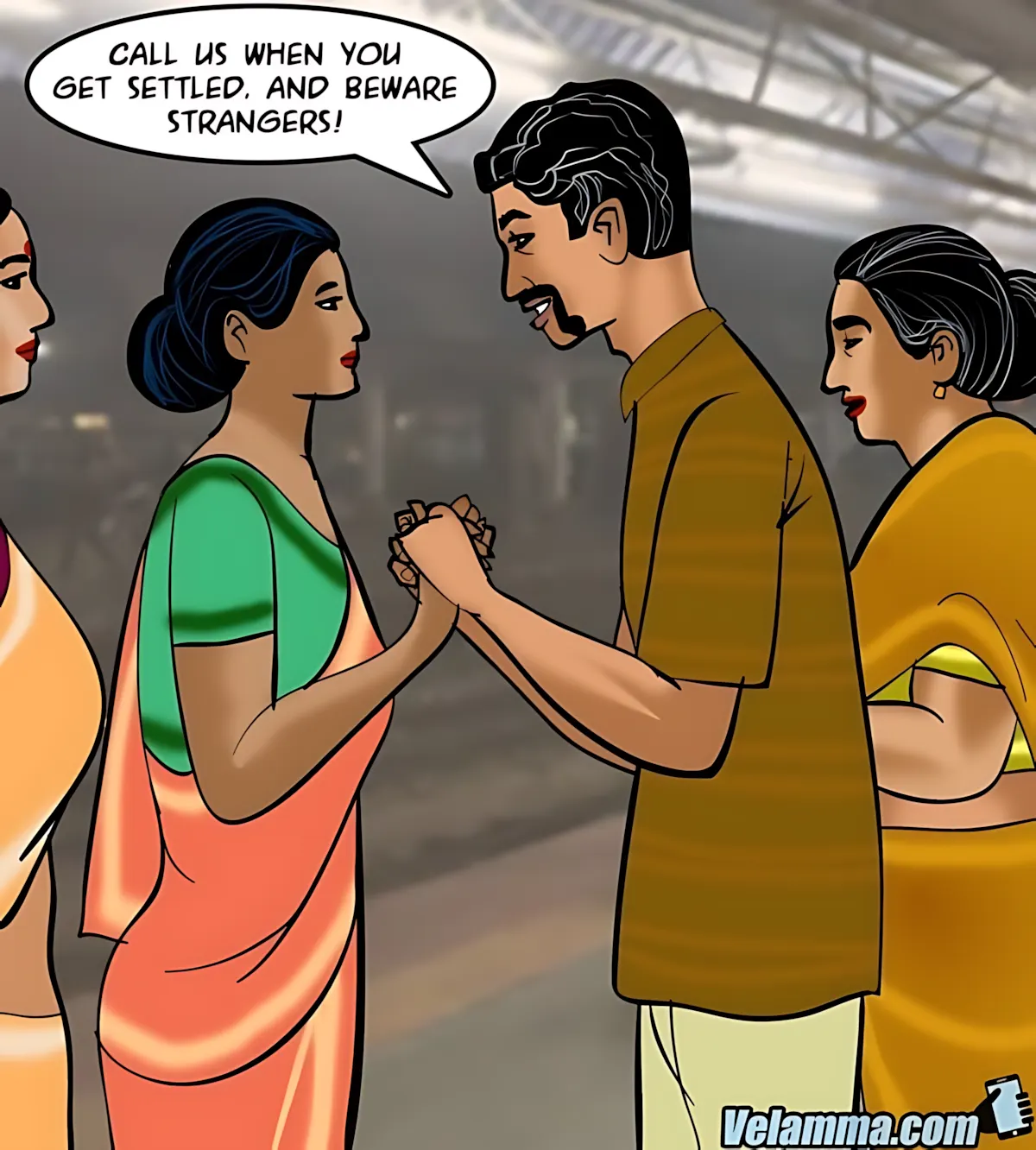 Velamma All Episodes Comics, 68 . Velamma - Episode 68 - Running A Train On Velamma, page 4 of 173