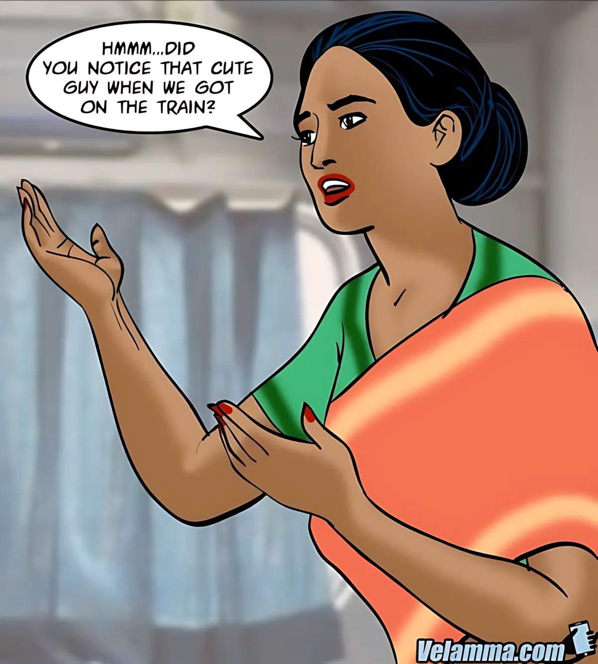 Velamma All Episodes Comics, 68 . Velamma - Episode 68 - Running A Train On Velamma, page 32 of 173