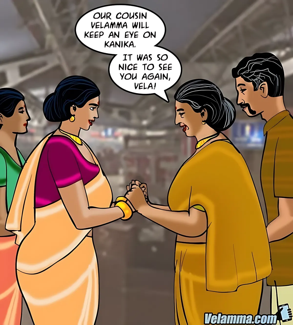 Velamma All Episodes Comics, 68 . Velamma - Episode 68 - Running A Train On Velamma, page 5 of 173