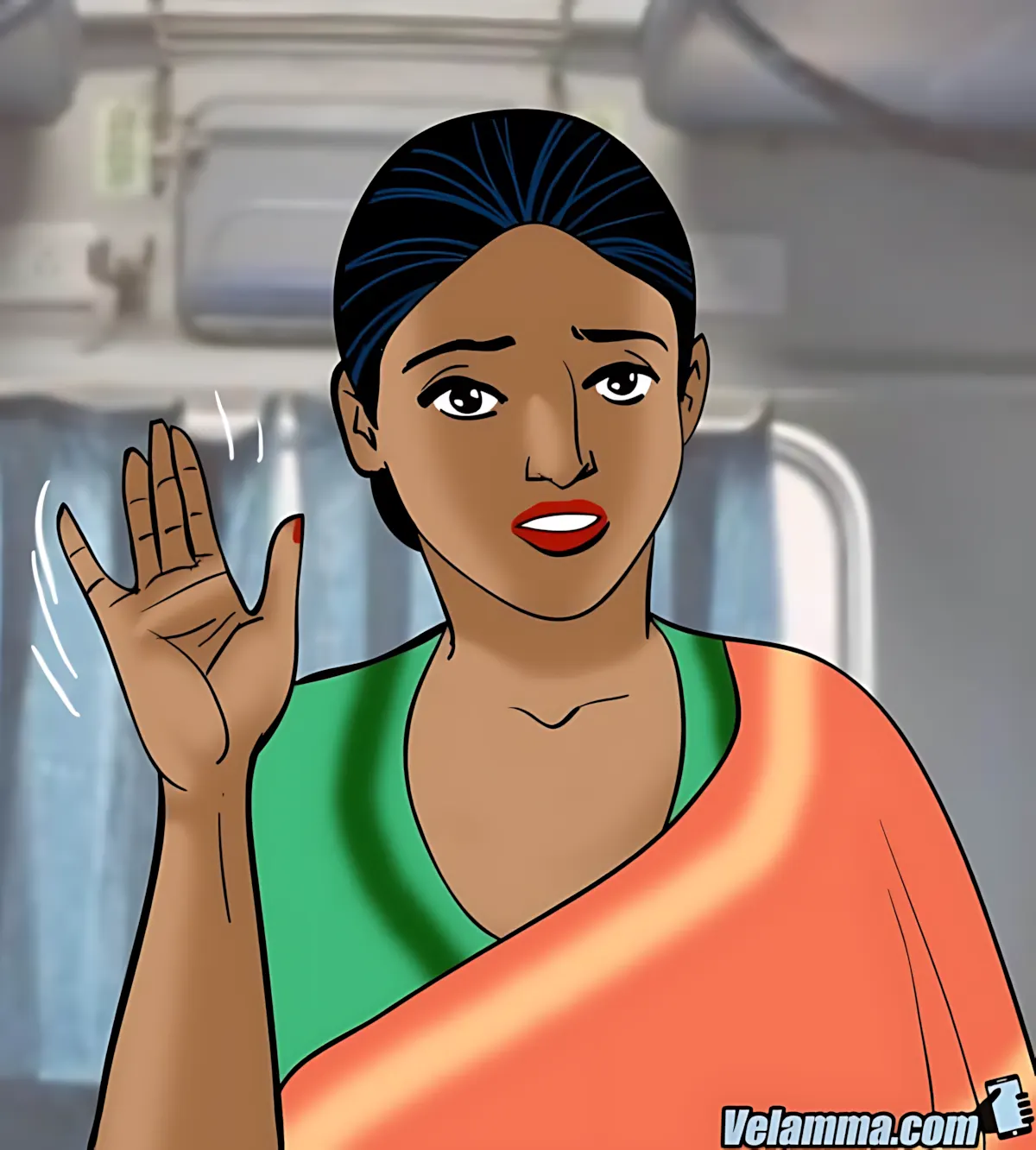 Velamma All Episodes Comics, 68 . Velamma - Episode 68 - Running A Train On Velamma, page 53 of 173