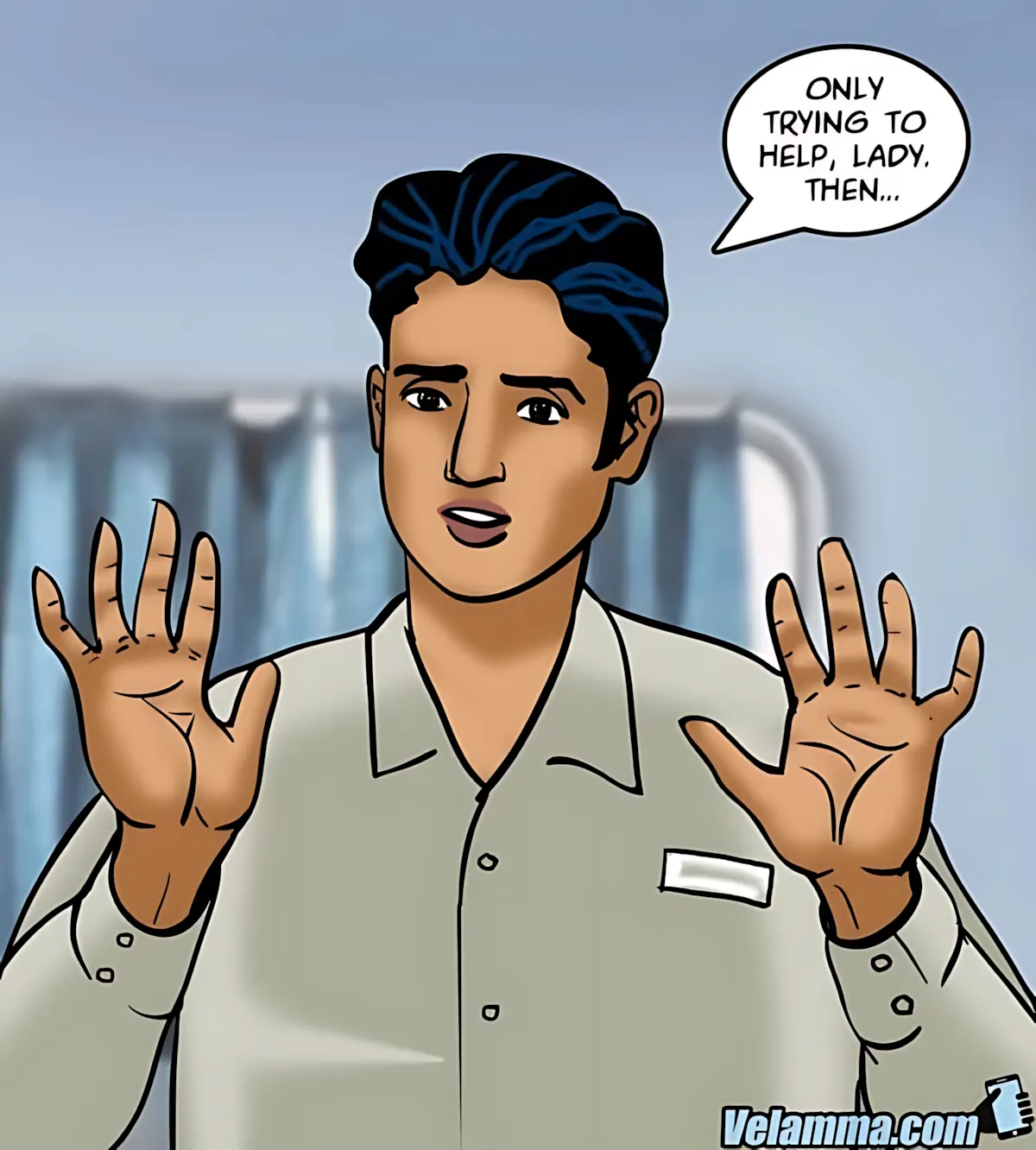 Velamma All Episodes Comics, 68 . Velamma - Episode 68 - Running A Train On Velamma, page 56 of 173
