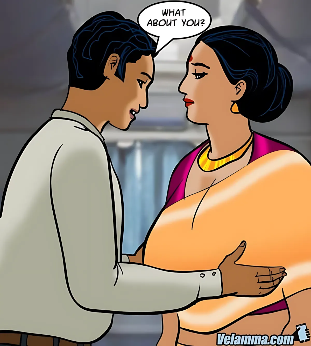 Velamma All Episodes Comics, 68 . Velamma - Episode 68 - Running A Train On Velamma, page 57 of 173