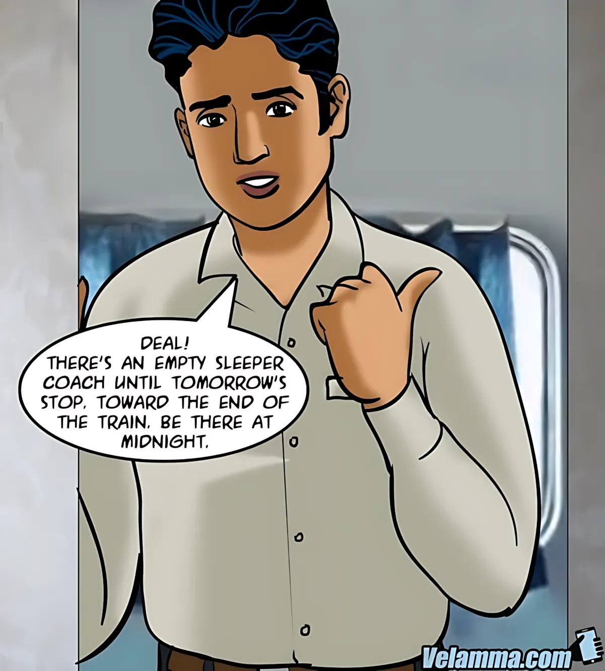 Velamma All Episodes Comics, 68 . Velamma - Episode 68 - Running A Train On Velamma, page 61 of 173