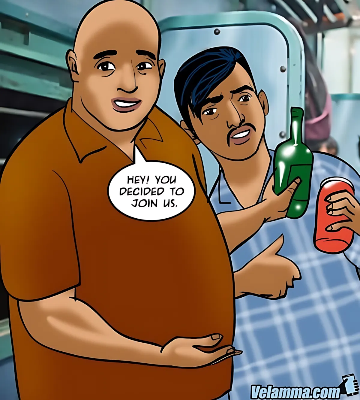 Velamma All Episodes Comics, 68 . Velamma - Episode 68 - Running A Train On Velamma, page 71 of 173