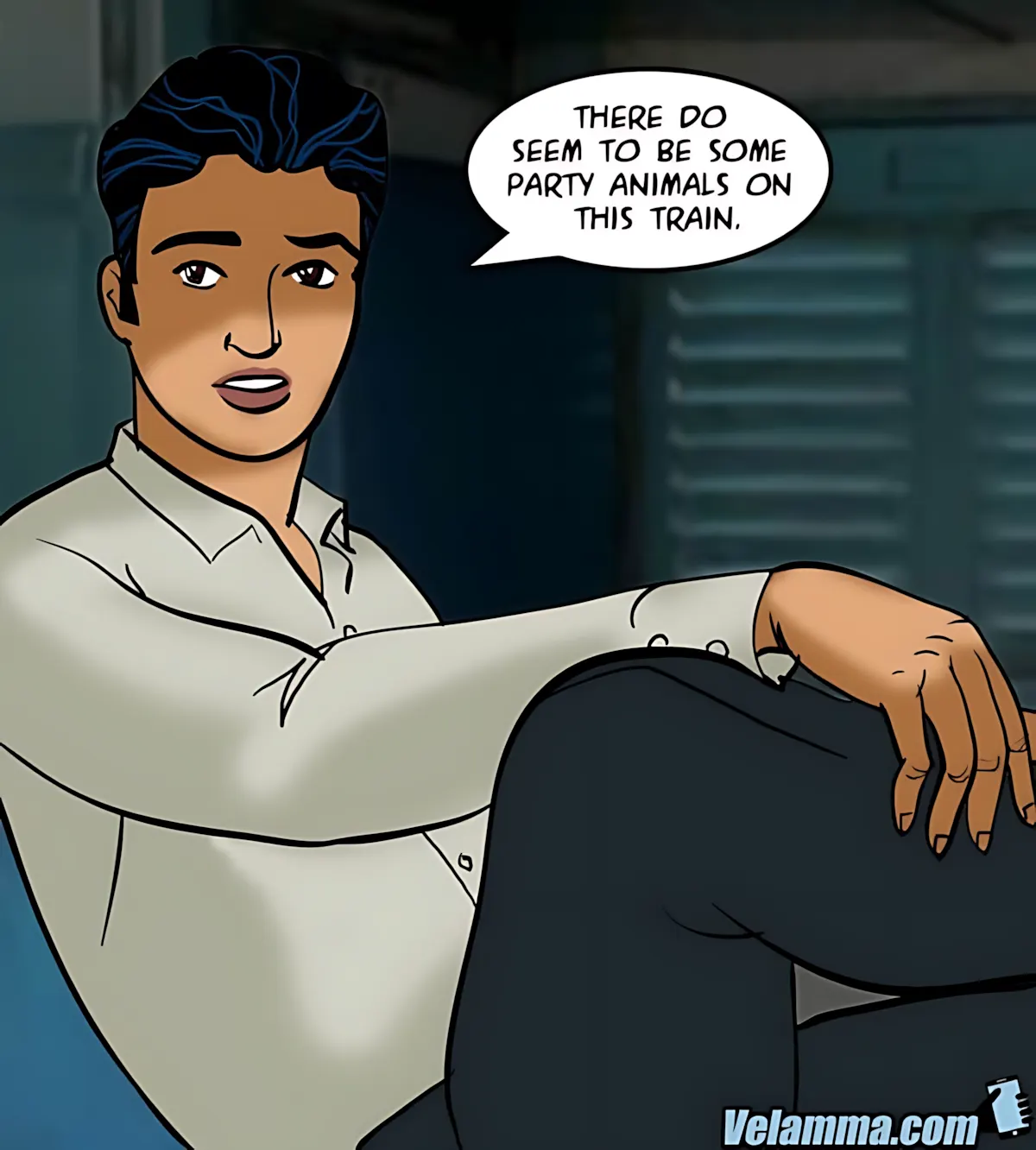 Velamma All Episodes Comics, 68 . Velamma - Episode 68 - Running A Train On Velamma, page 84 of 173