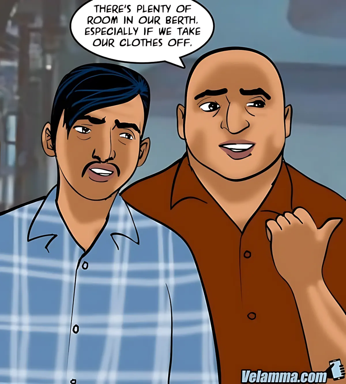 Velamma All Episodes Comics, 68 . Velamma - Episode 68 - Running A Train On Velamma, page 10 of 173