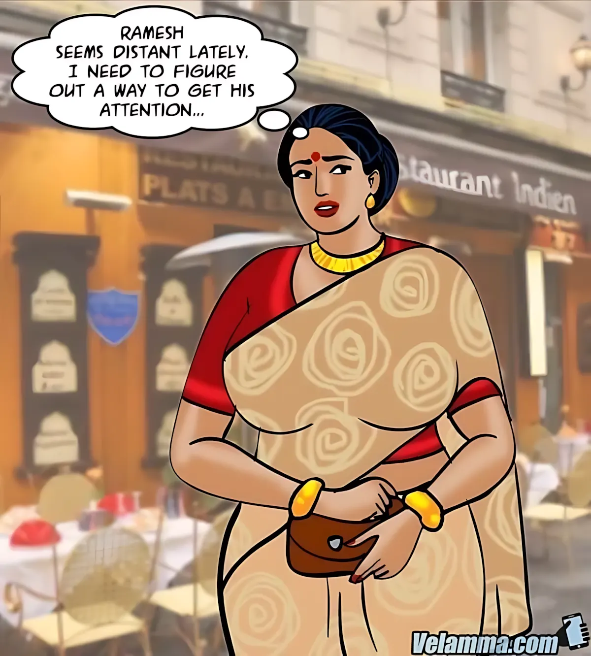 Velamma All Episodes Comics, 67 . Velamma - Episode 67 - Velamma Spices Up Her Sex Life!, page 2 of 167