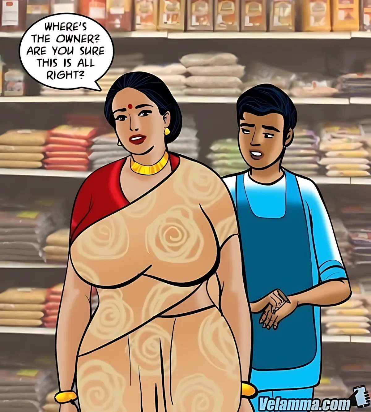 Velamma All Episodes Comics, 67 . Velamma - Episode 67 - Velamma Spices Up Her Sex Life!, page 15 of 167