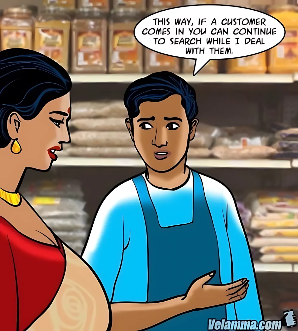 Velamma All Episodes Comics, 67 . Velamma - Episode 67 - Velamma Spices Up Her Sex Life!, page 17 of 167