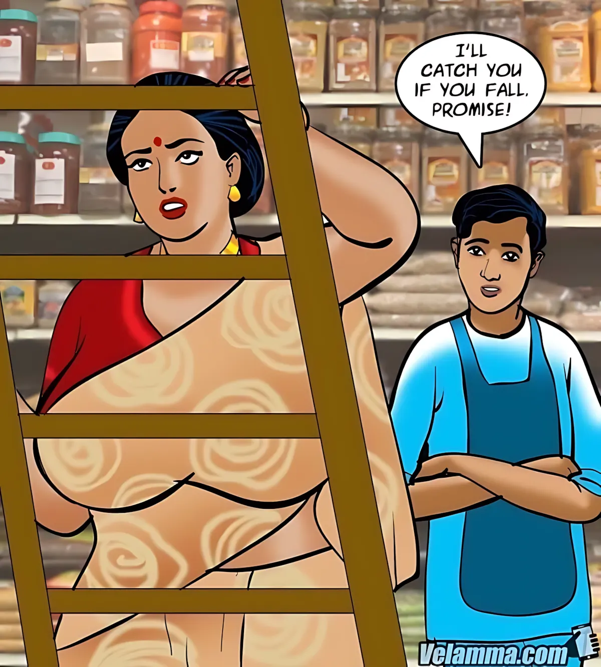 Velamma All Episodes Comics, 67 . Velamma - Episode 67 - Velamma Spices Up Her Sex Life!, page 22 of 167