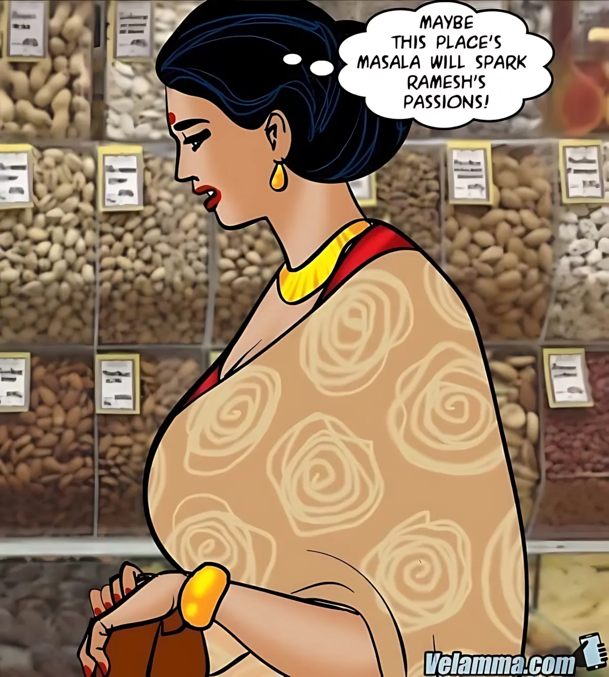 Velamma All Episodes Comics, 67 . Velamma - Episode 67 - Velamma Spices Up Her Sex Life!, page 5 of 167