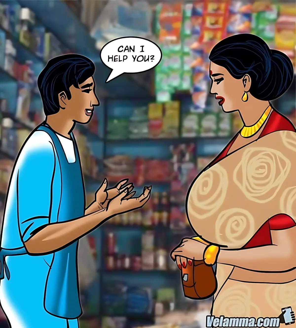 Velamma All Episodes Comics, 67 . Velamma - Episode 67 - Velamma Spices Up Her Sex Life!, page 7 of 167