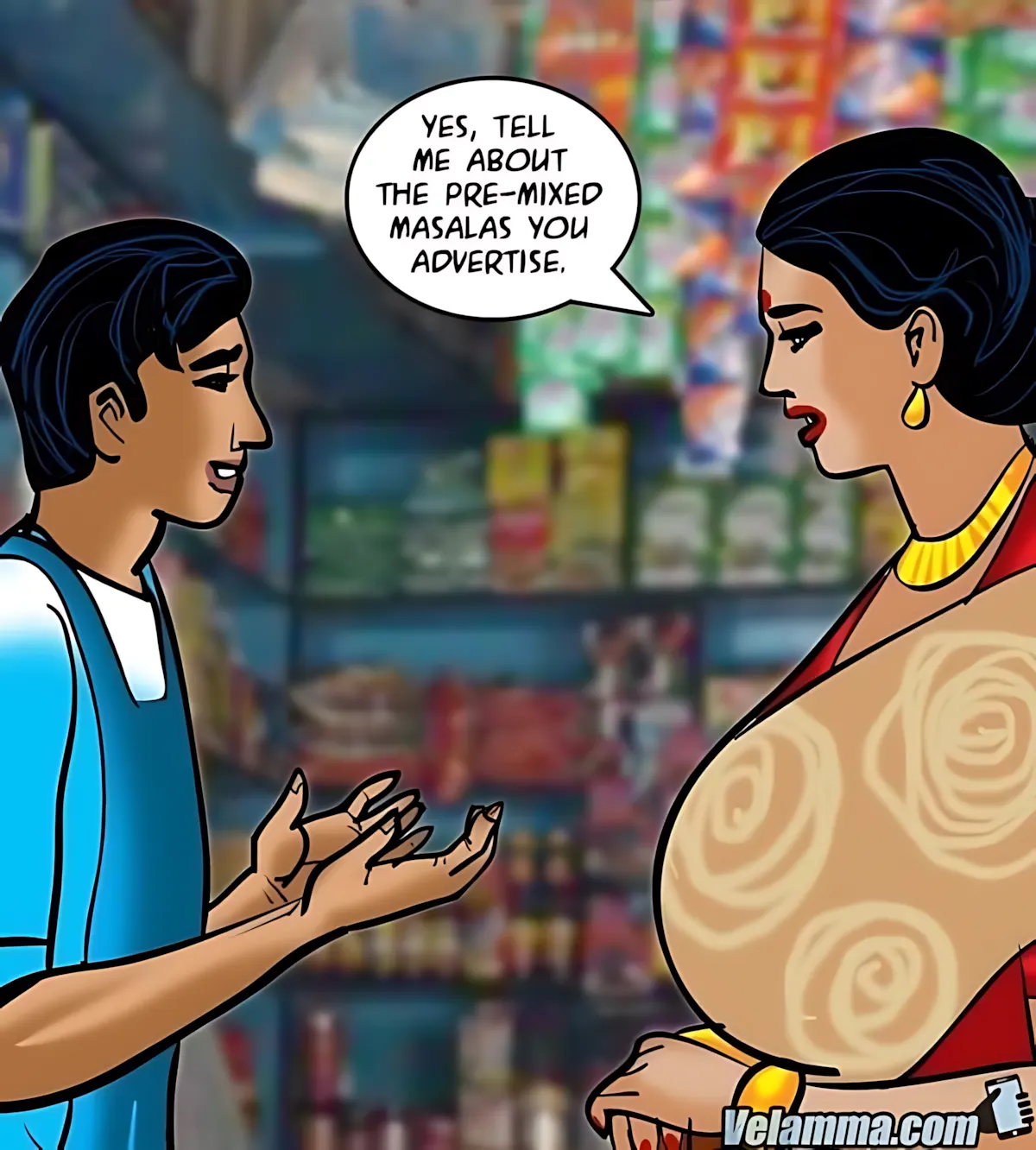 Velamma All Episodes Comics, 67 . Velamma - Episode 67 - Velamma Spices Up Her Sex Life!, page 8 of 167