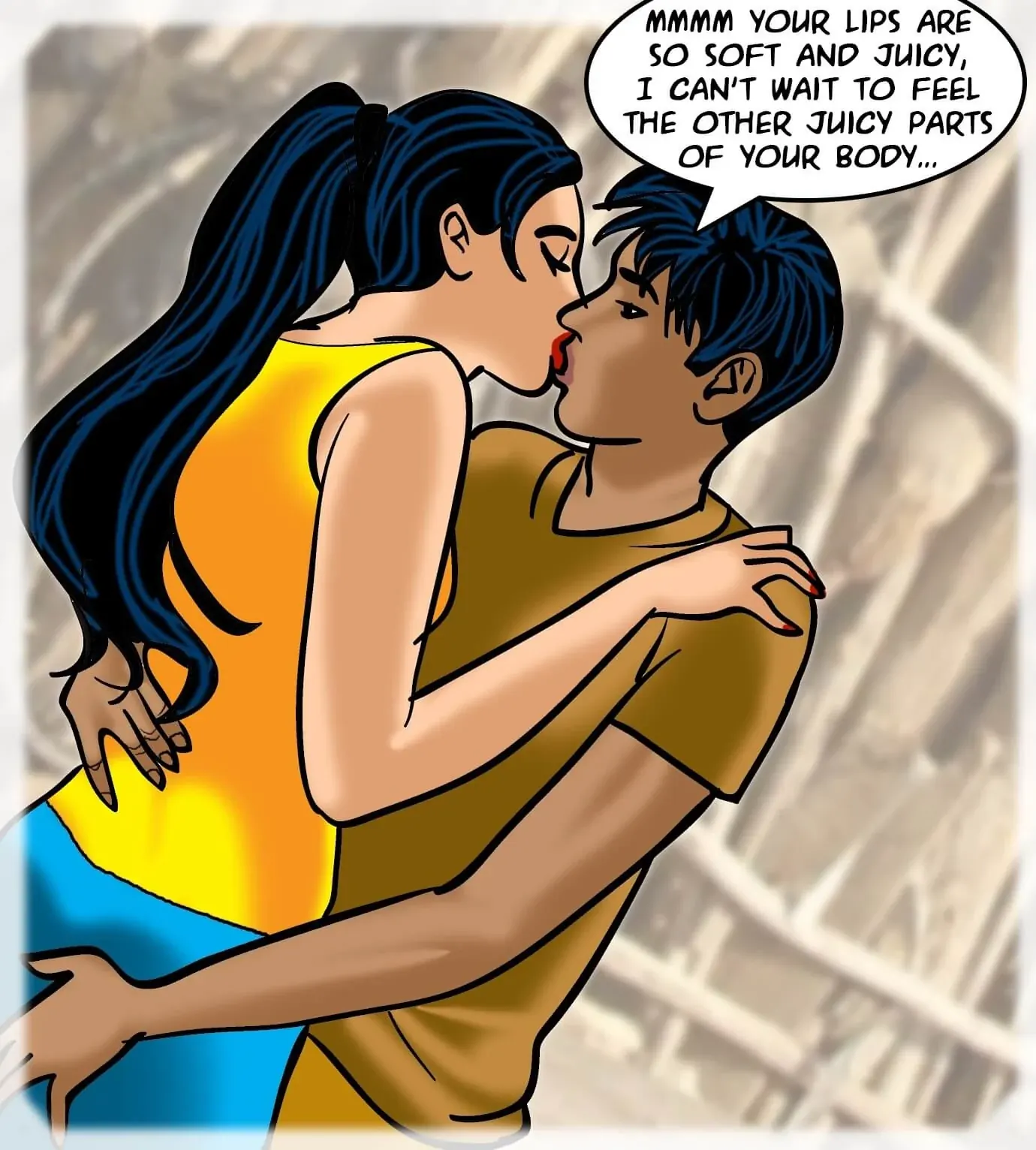Velamma All Episodes Comics, 66 . Velamma - Episode 66 - Heart To Hard On, page 19 of 185