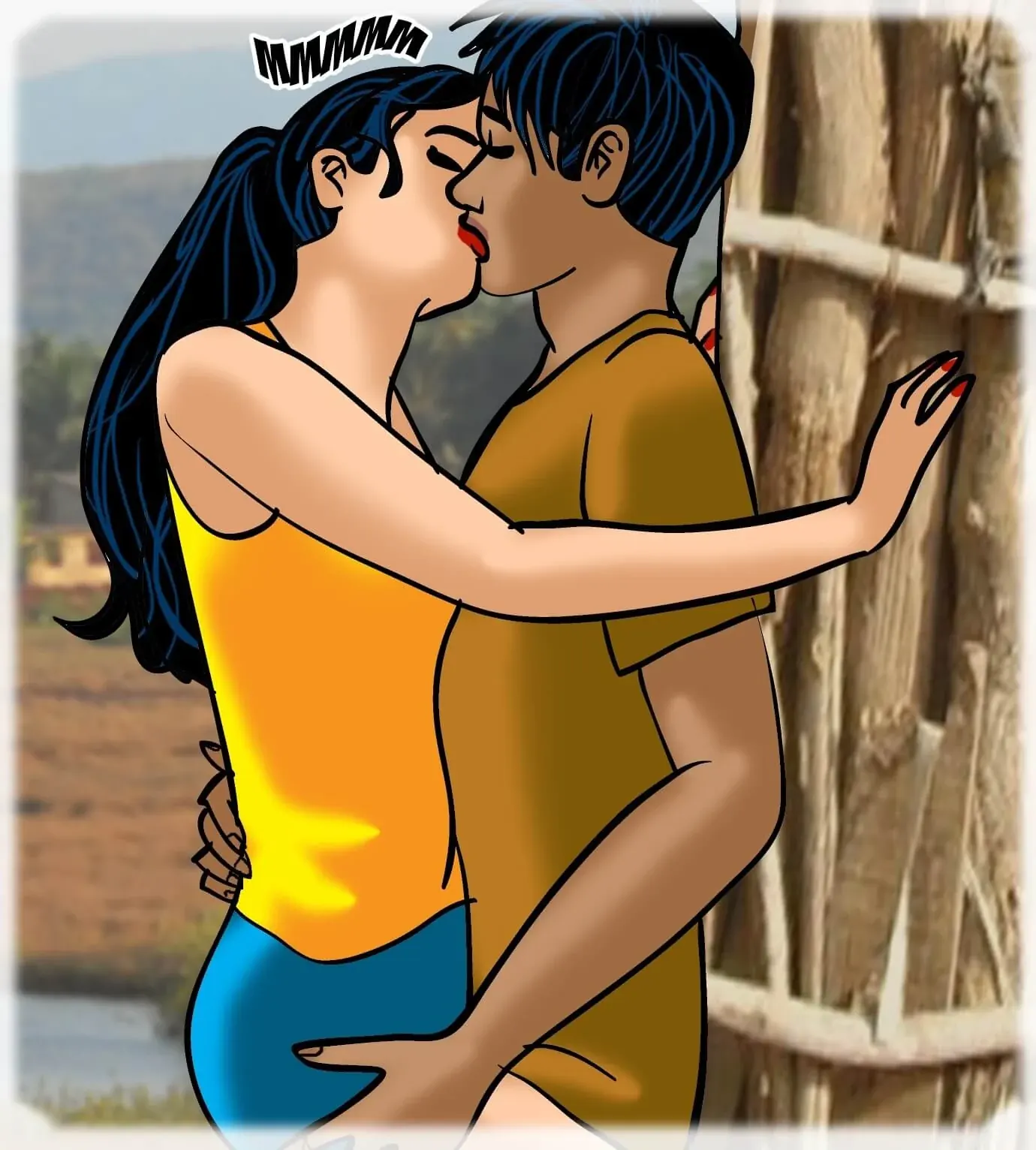 Velamma All Episodes Comics, 66 . Velamma - Episode 66 - Heart To Hard On, page 20 of 185