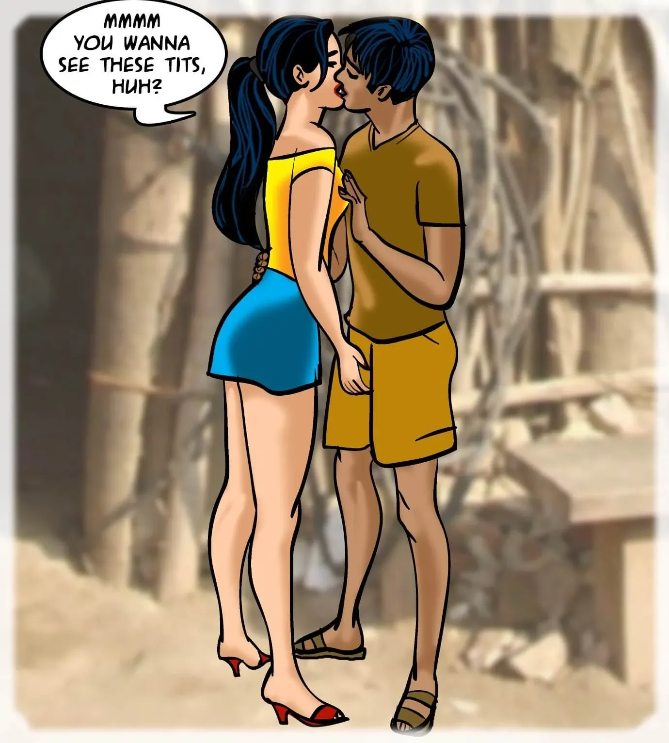 Velamma All Episodes Comics, 66 . Velamma - Episode 66 - Heart To Hard On, page 24 of 185