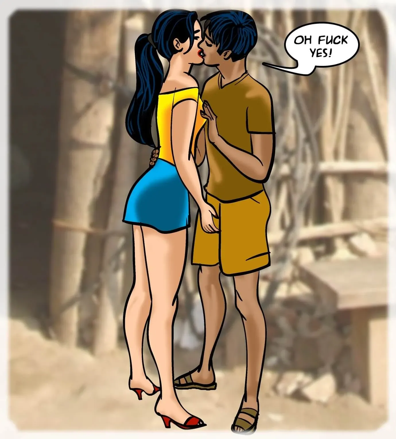 Velamma All Episodes Comics, 66 . Velamma - Episode 66 - Heart To Hard On, page 25 of 185