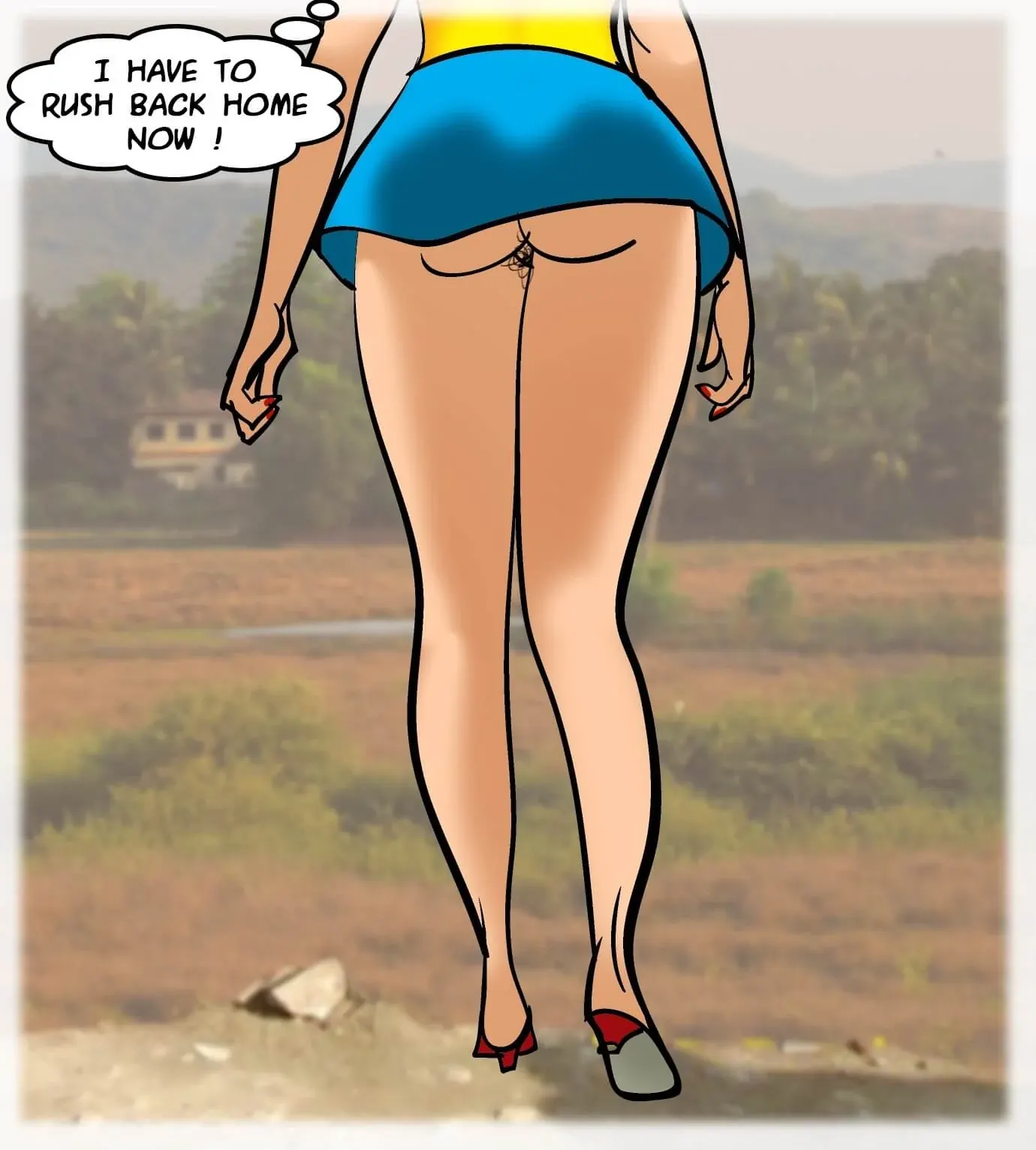 Velamma All Episodes Comics, 66 . Velamma - Episode 66 - Heart To Hard On, page 48 of 185