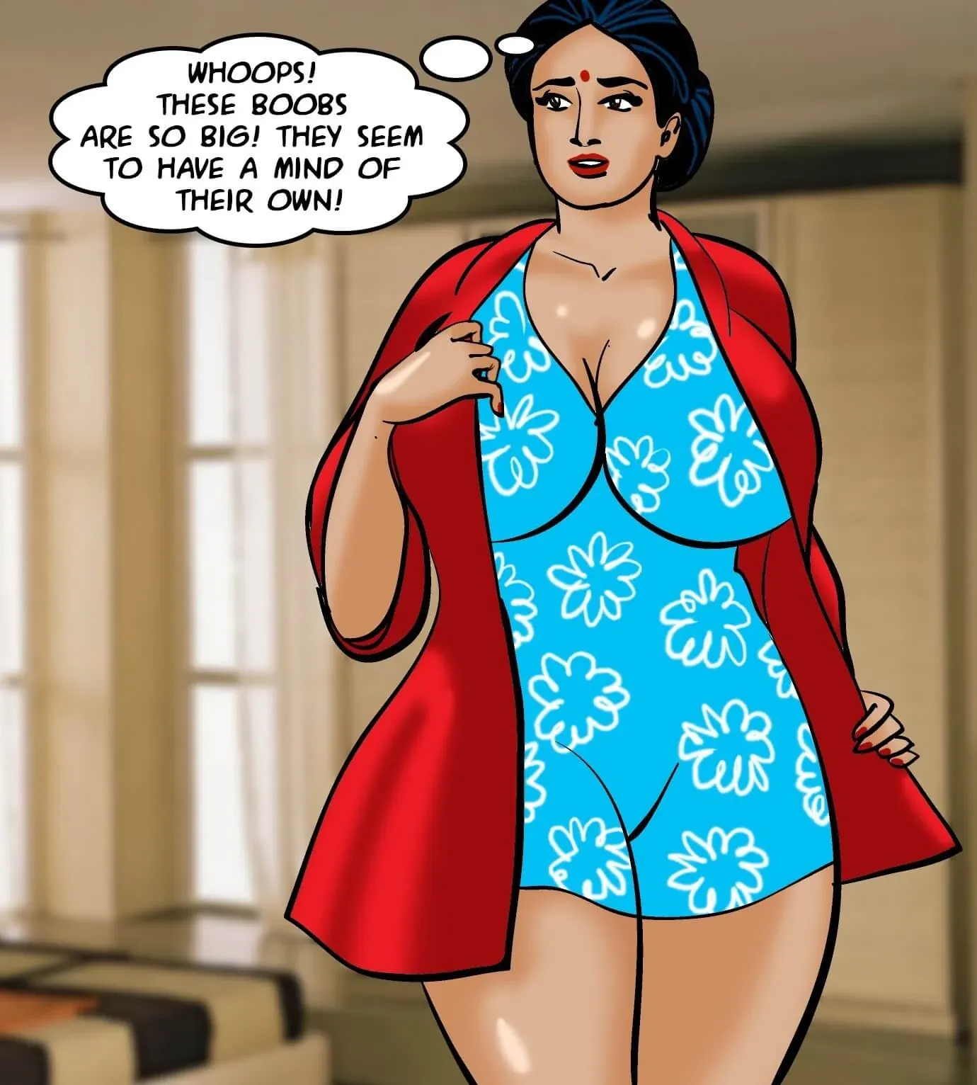 Velamma All Episodes Comics, 66 . Velamma - Episode 66 - Heart To Hard On, page 8 of 185