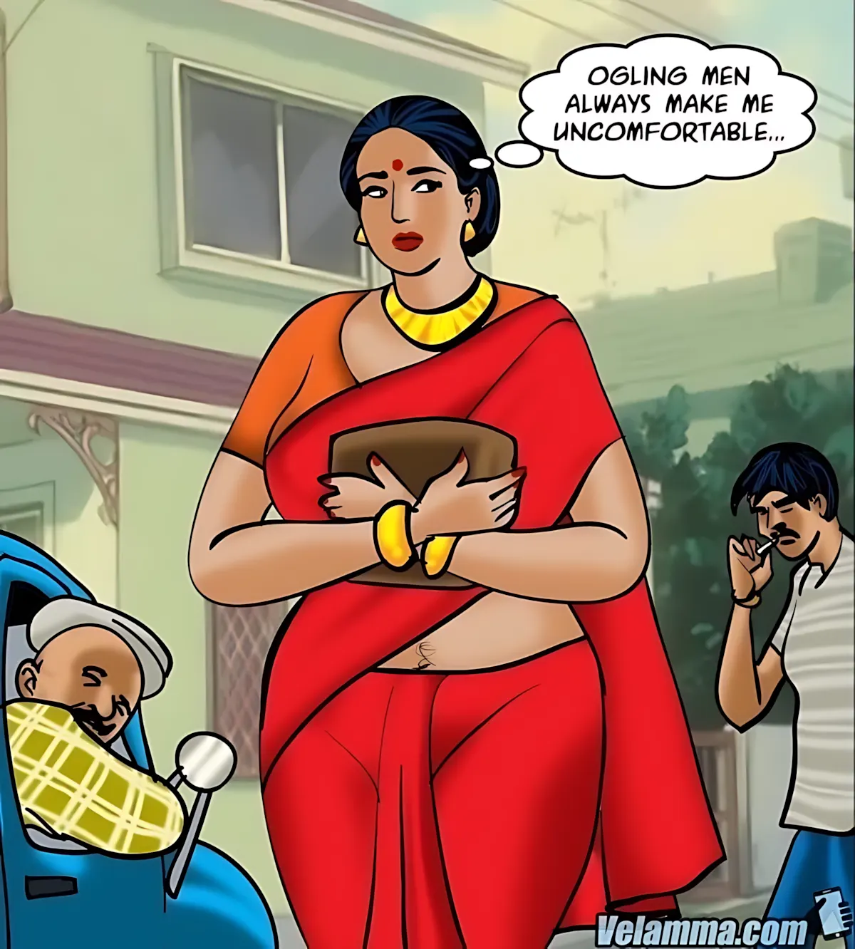 Velamma All Episodes Comics, 65 . Velamma - Episode 65 - Trapped In A Bank Vault, page 1 of 206