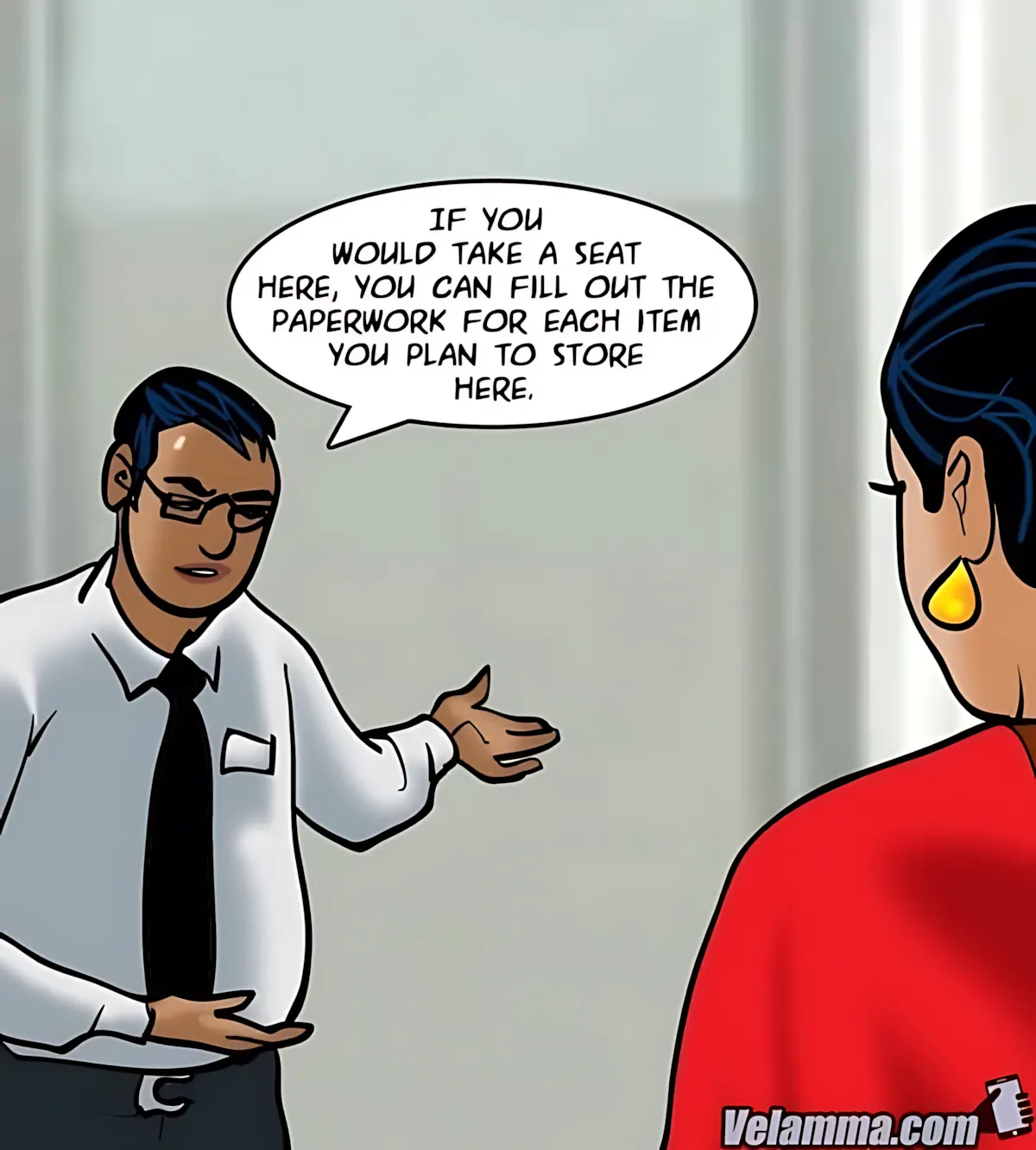 Velamma All Episodes Comics, 65 . Velamma - Episode 65 - Trapped In A Bank Vault, page 11 of 206