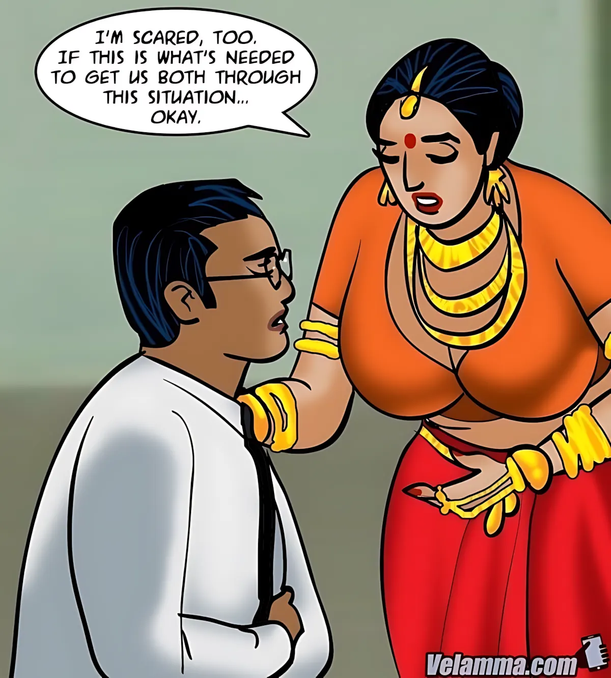 Velamma All Episodes Comics, 65 . Velamma - Episode 65 - Trapped In A Bank Vault, page 108 of 206