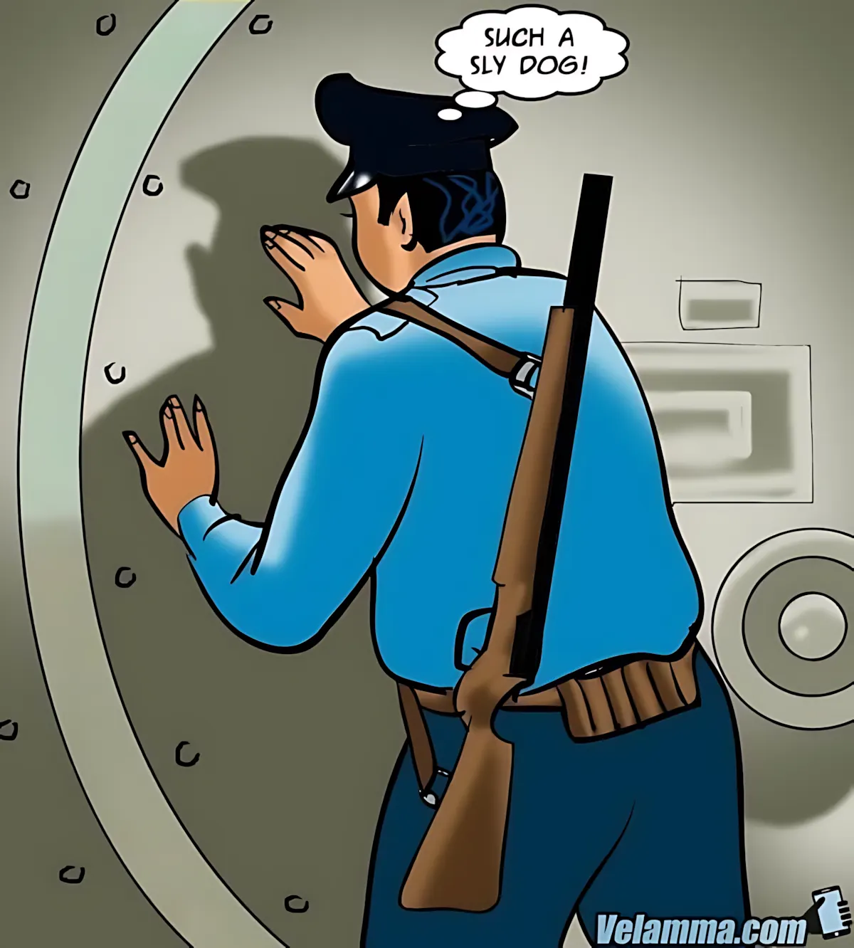 Velamma All Episodes Comics, 65 . Velamma - Episode 65 - Trapped In A Bank Vault, page 21 of 206