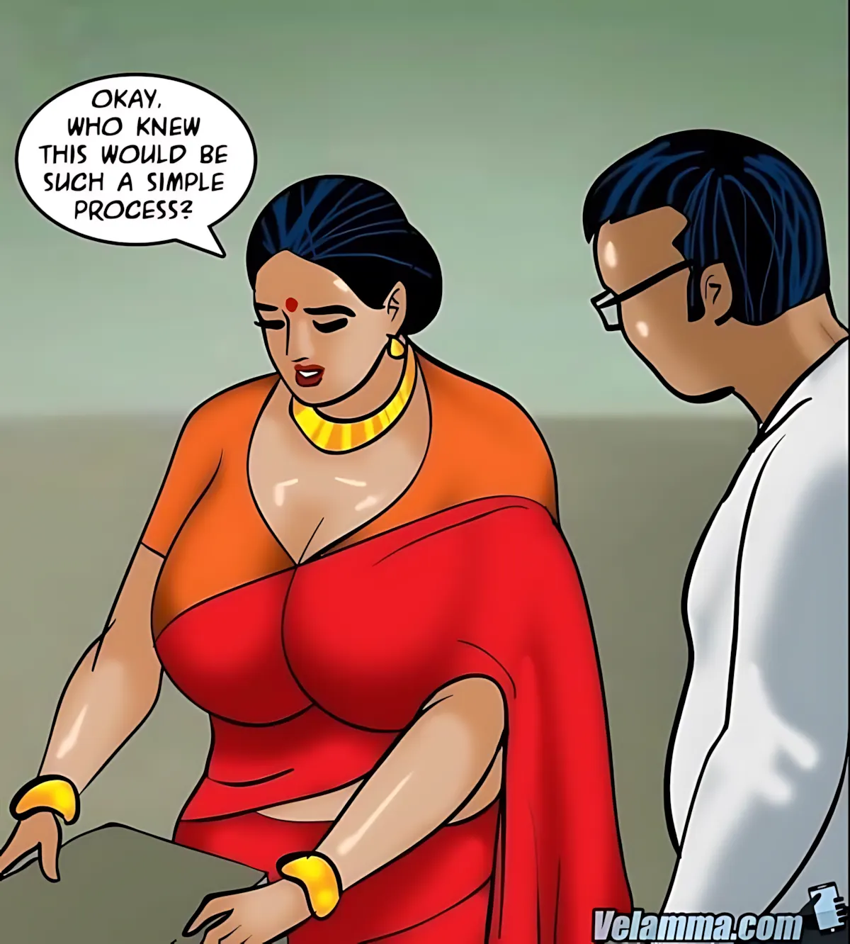 Velamma All Episodes Comics, 65 . Velamma - Episode 65 - Trapped In A Bank Vault, page 26 of 206