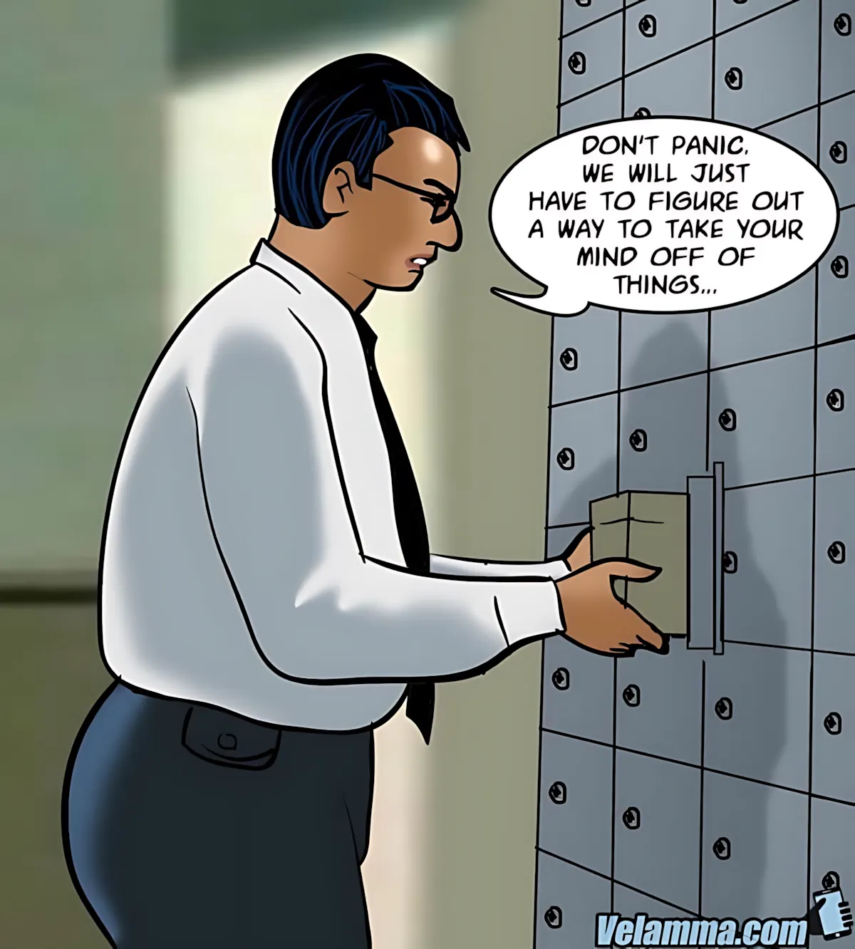 Velamma All Episodes Comics, 65 . Velamma - Episode 65 - Trapped In A Bank Vault, page 38 of 206