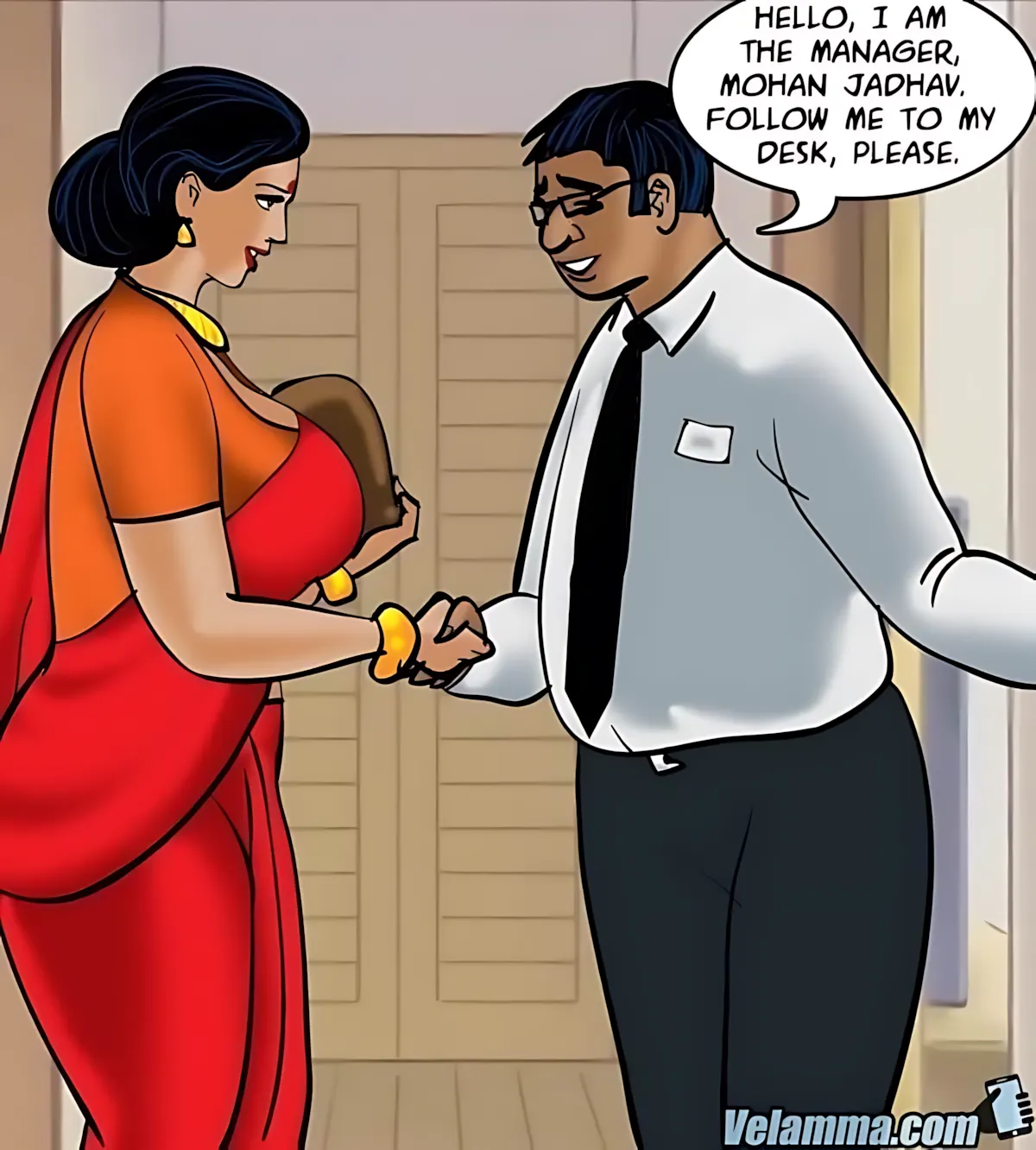 Velamma All Episodes Comics, 65 . Velamma - Episode 65 - Trapped In A Bank Vault, page 5 of 206