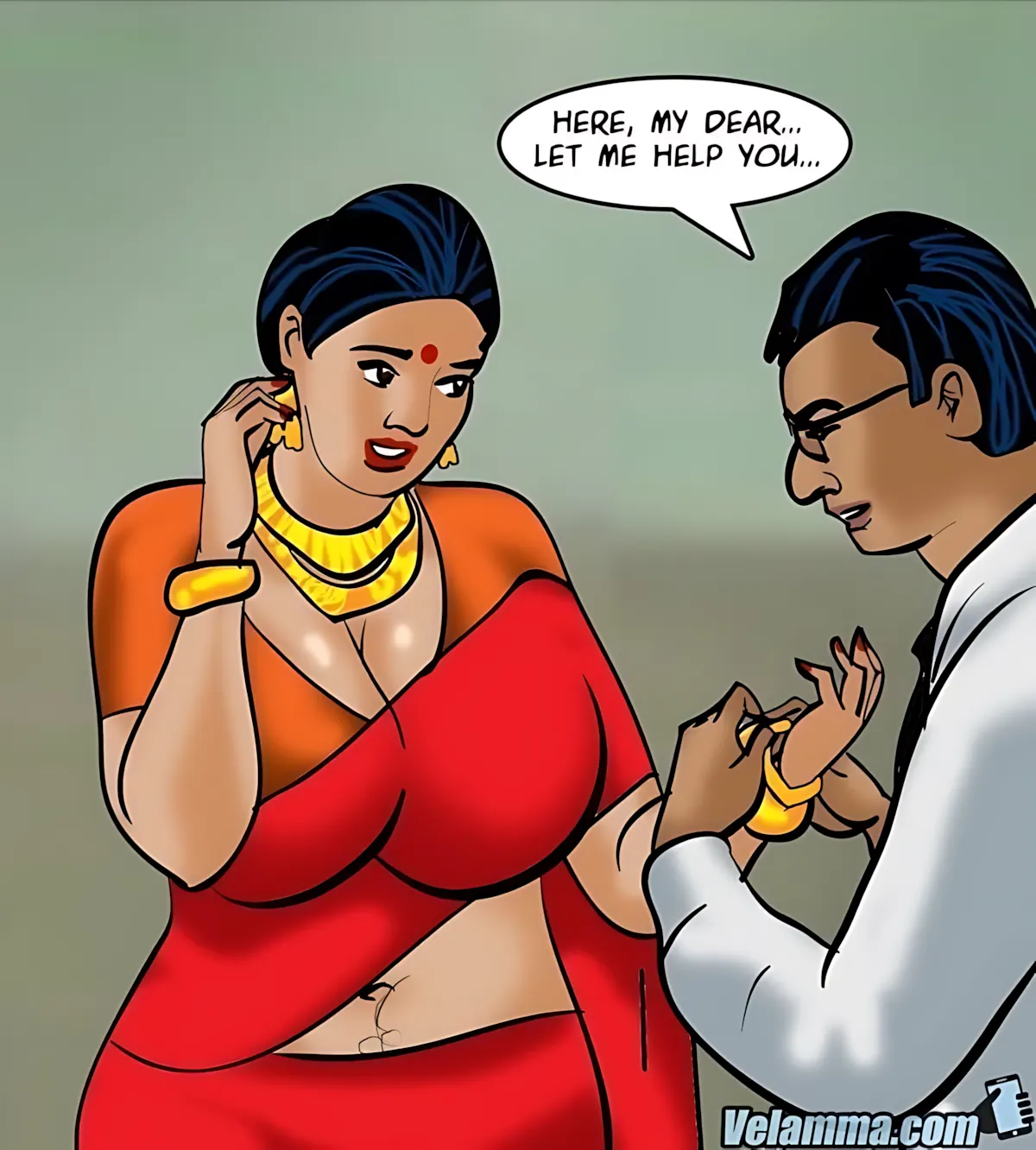 Velamma All Episodes Comics, 65 . Velamma - Episode 65 - Trapped In A Bank Vault, page 49 of 206