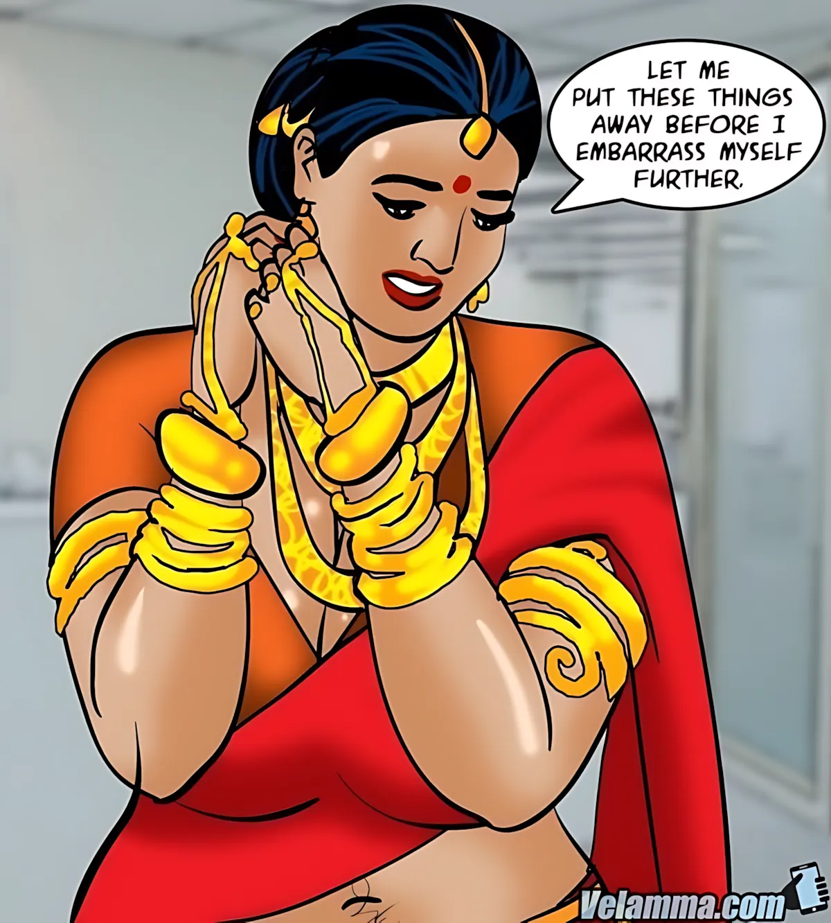 Velamma All Episodes Comics, 65 . Velamma - Episode 65 - Trapped In A Bank Vault, page 62 of 206