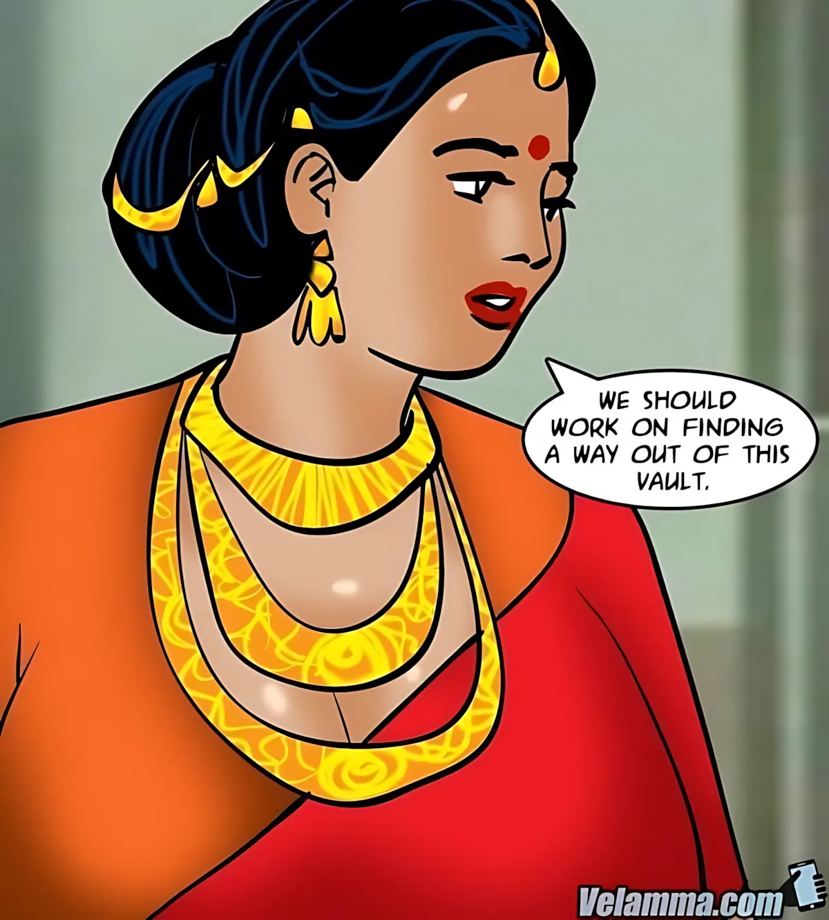 Velamma All Episodes Comics, 65 . Velamma - Episode 65 - Trapped In A Bank Vault, page 64 of 206