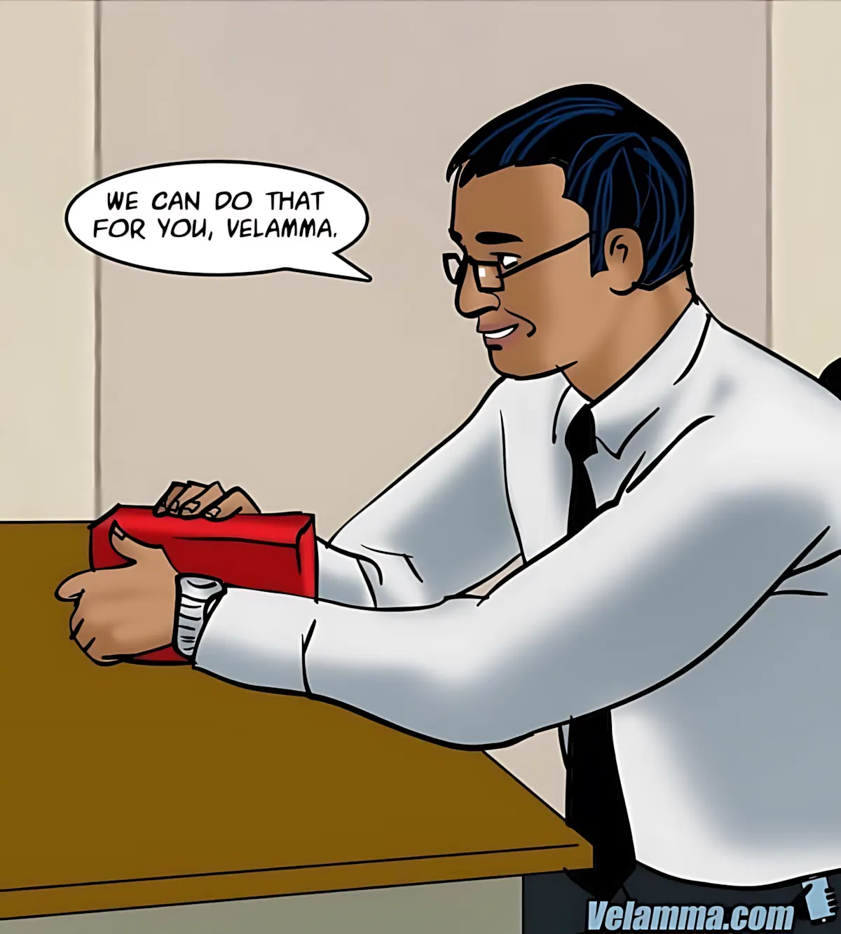 Velamma All Episodes Comics, 65 . Velamma - Episode 65 - Trapped In A Bank Vault, page 8 of 206