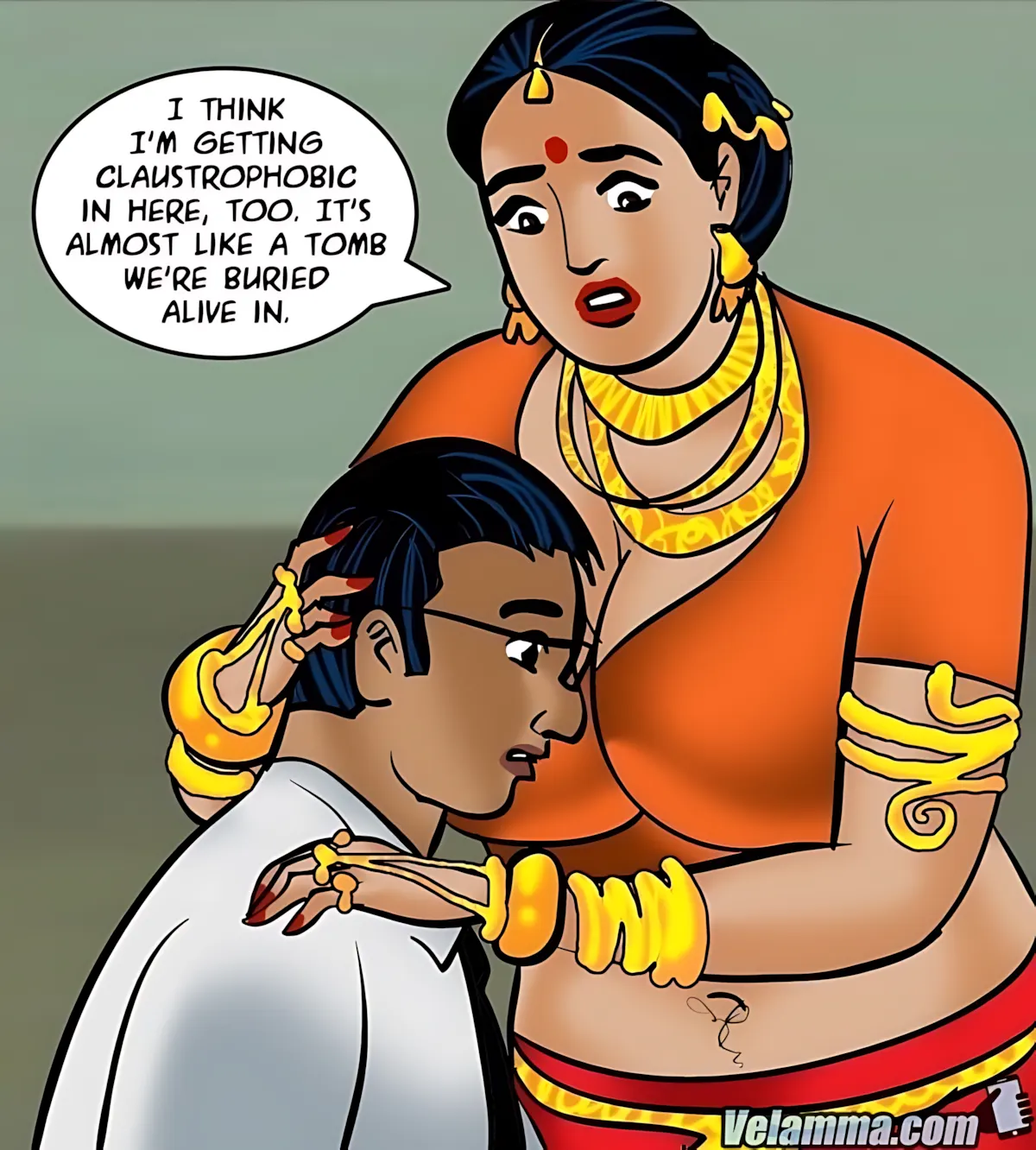 Velamma All Episodes Comics, 65 . Velamma - Episode 65 - Trapped In A Bank Vault, page 83 of 206
