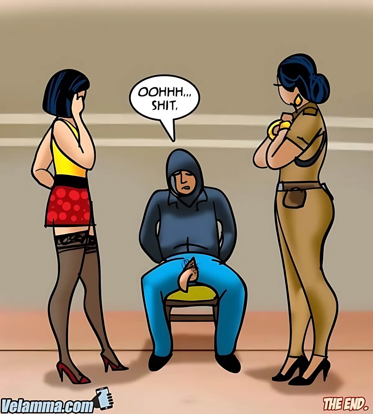 Velamma All Episodes Comics, 64 . Velamma - Episode 64 - Blackmailed-2, page 208 of 208