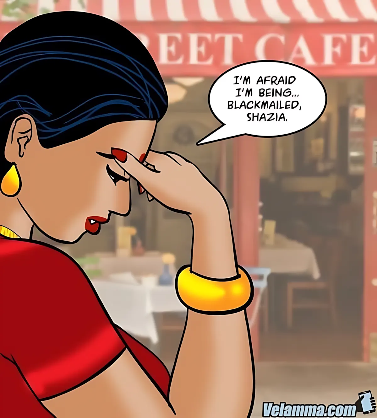 Velamma All Episodes Comics, 64 . Velamma - Episode 64 - Blackmailed-2, page 45 of 208