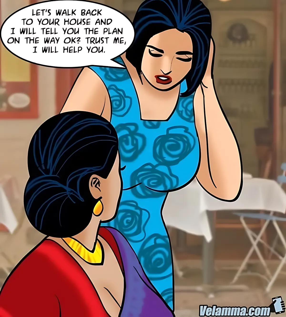 Velamma All Episodes Comics, 64 . Velamma - Episode 64 - Blackmailed-2, page 51 of 208