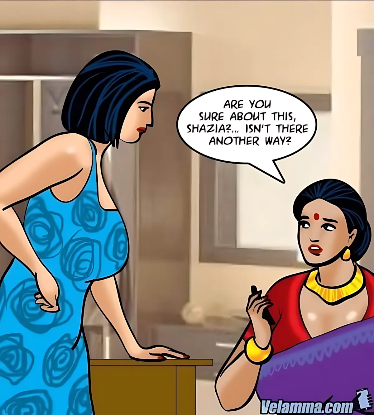 Velamma All Episodes Comics, 64 . Velamma - Episode 64 - Blackmailed-2, page 53 of 208
