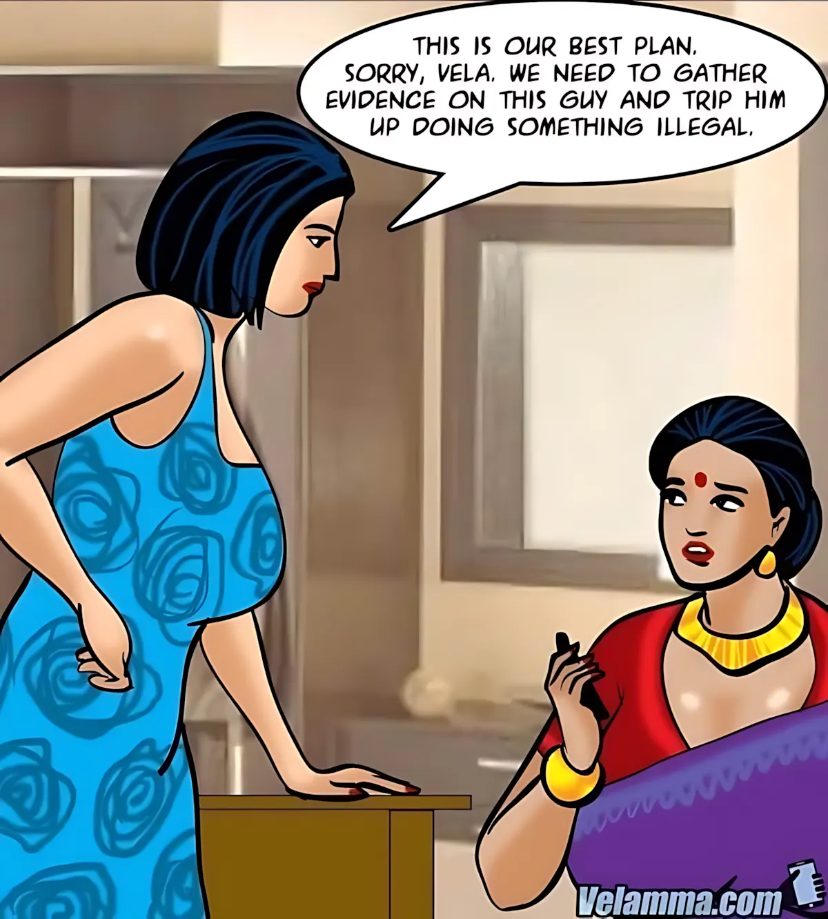 Velamma All Episodes Comics, 64 . Velamma - Episode 64 - Blackmailed-2, page 54 of 208