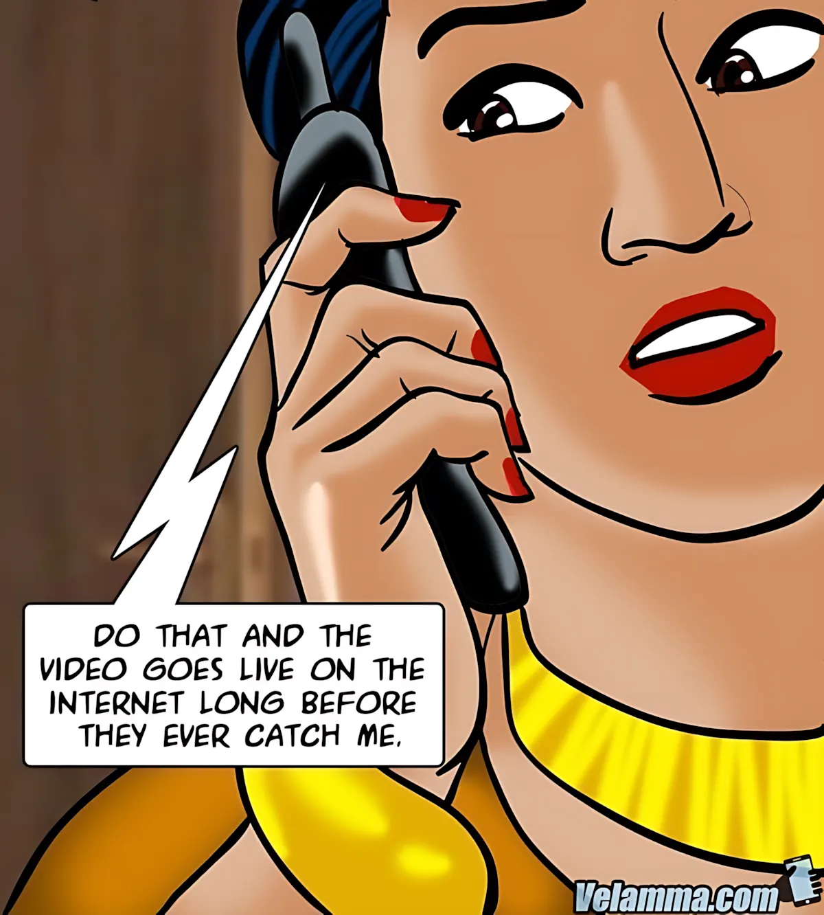 Velamma All Episodes Comics, 63 . Velamma - Episode 63 - Blackmailed, page 122 of 199