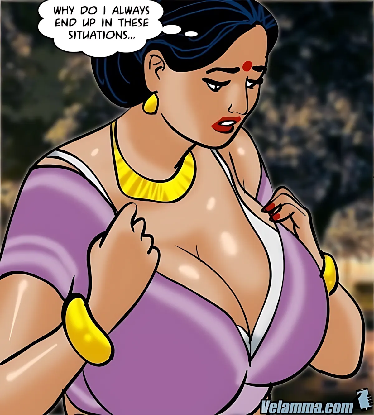 Velamma All Episodes Comics, 63 . Velamma - Episode 63 - Blackmailed, page 146 of 199