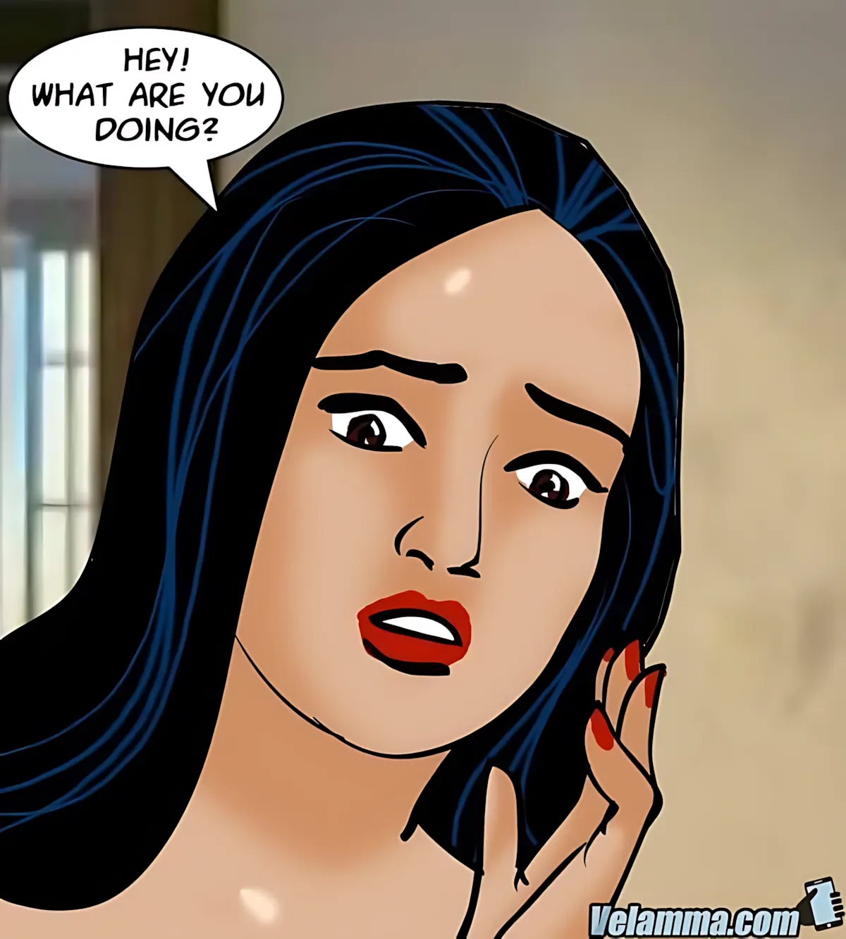 Velamma All Episodes Comics, 63 . Velamma - Episode 63 - Blackmailed, page 51 of 199