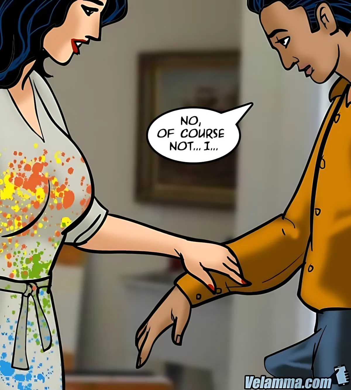 Velamma All Episodes Comics, 62 . Velamma - Episode 62 - A Piece Of Art, page 106 of 182