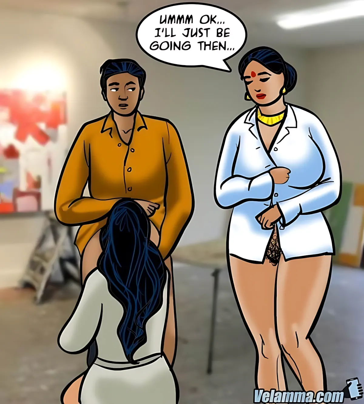 Velamma All Episodes Comics, 62 . Velamma - Episode 62 - A Piece Of Art, page 113 of 182