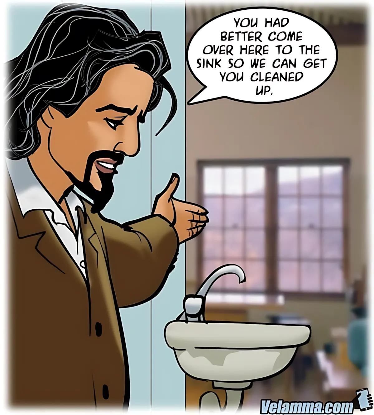 Velamma All Episodes Comics, 62 . Velamma - Episode 62 - A Piece Of Art, page 19 of 182