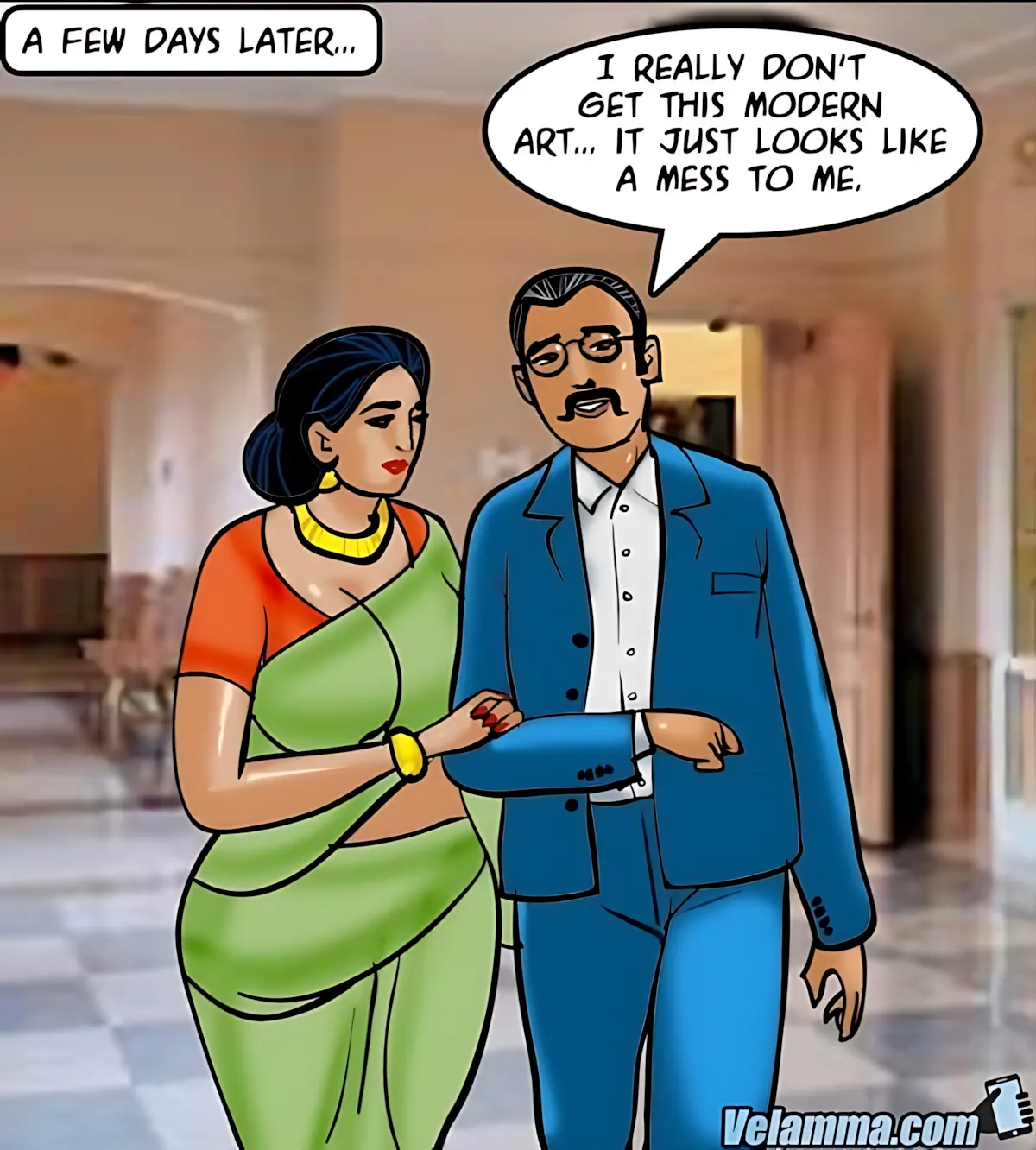 Velamma All Episodes Comics, 62 . Velamma - Episode 62 - A Piece Of Art, page 181 of 182