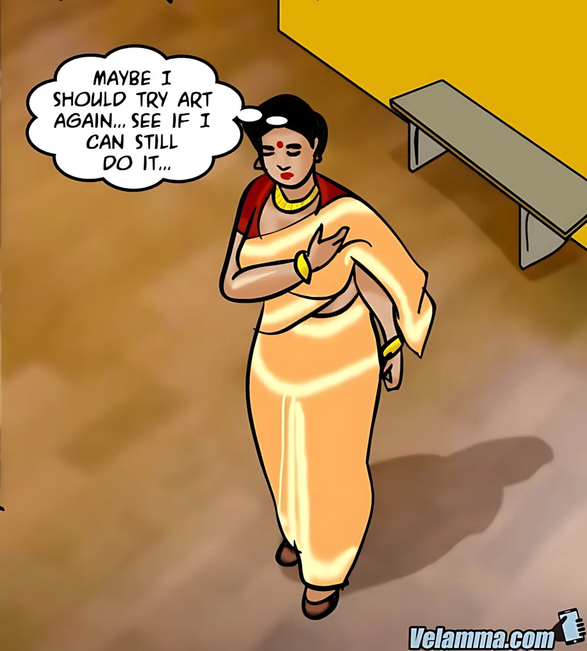 Velamma All Episodes Comics, 62 . Velamma - Episode 62 - A Piece Of Art, page 38 of 182